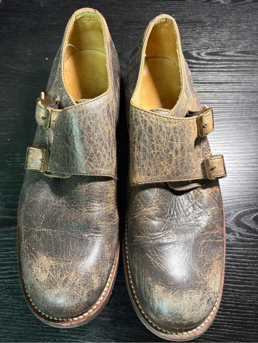 Bed Stu Panza loafers men’s size 8 distressed